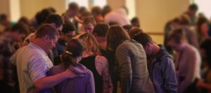 church people praying