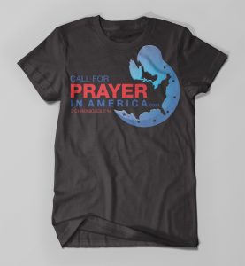 Call For Prayer black shirt