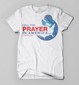 Call for Prayer white shirt